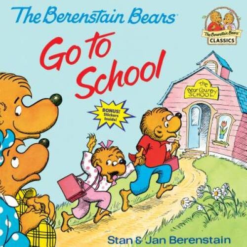 The Berenstain Bears Go to School (First Time Books(R)) – Paperback – GOOD