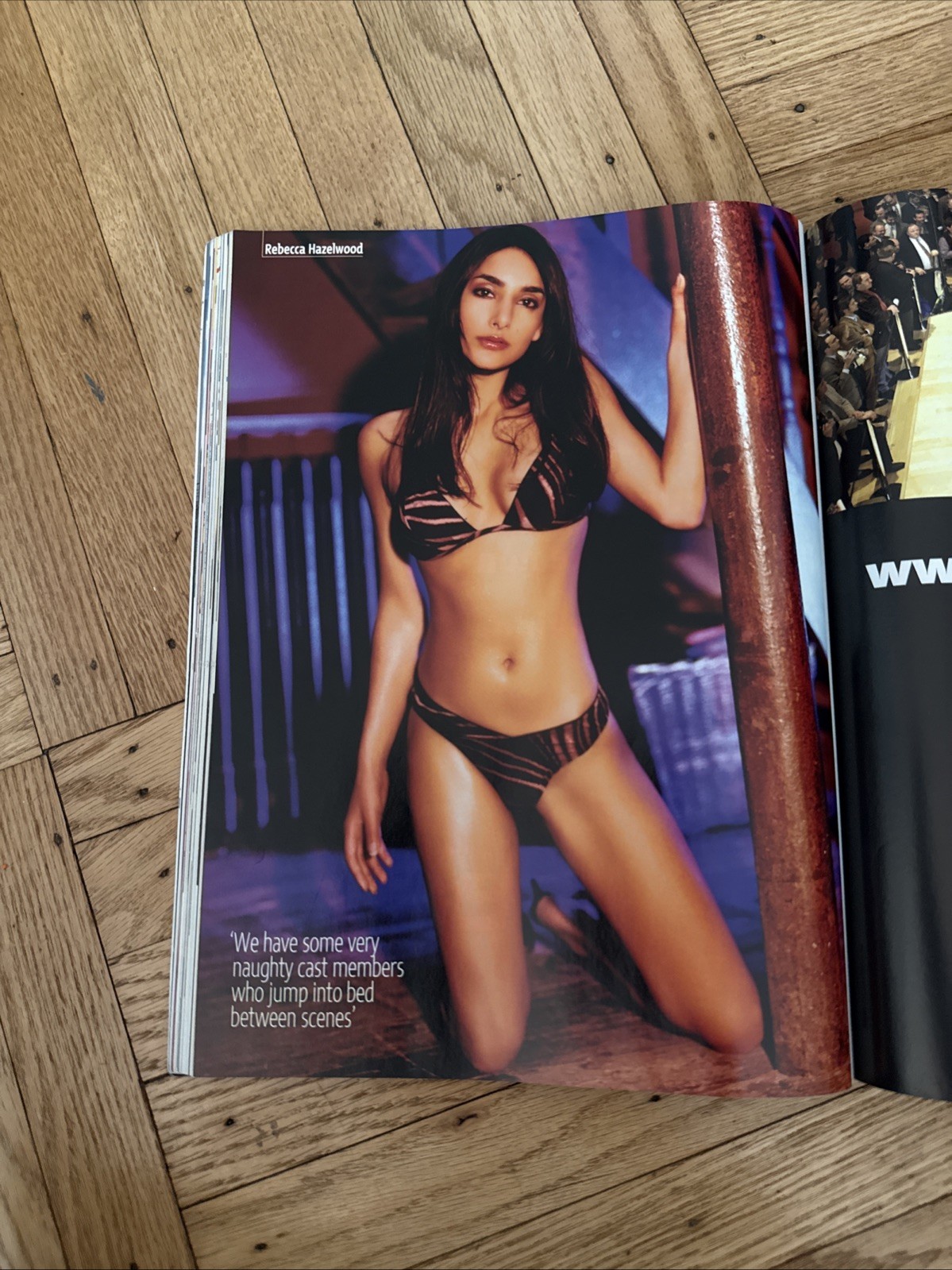 Carolina Ardohain Maxim UK Edition Magazine August 2002 Georgina Walker