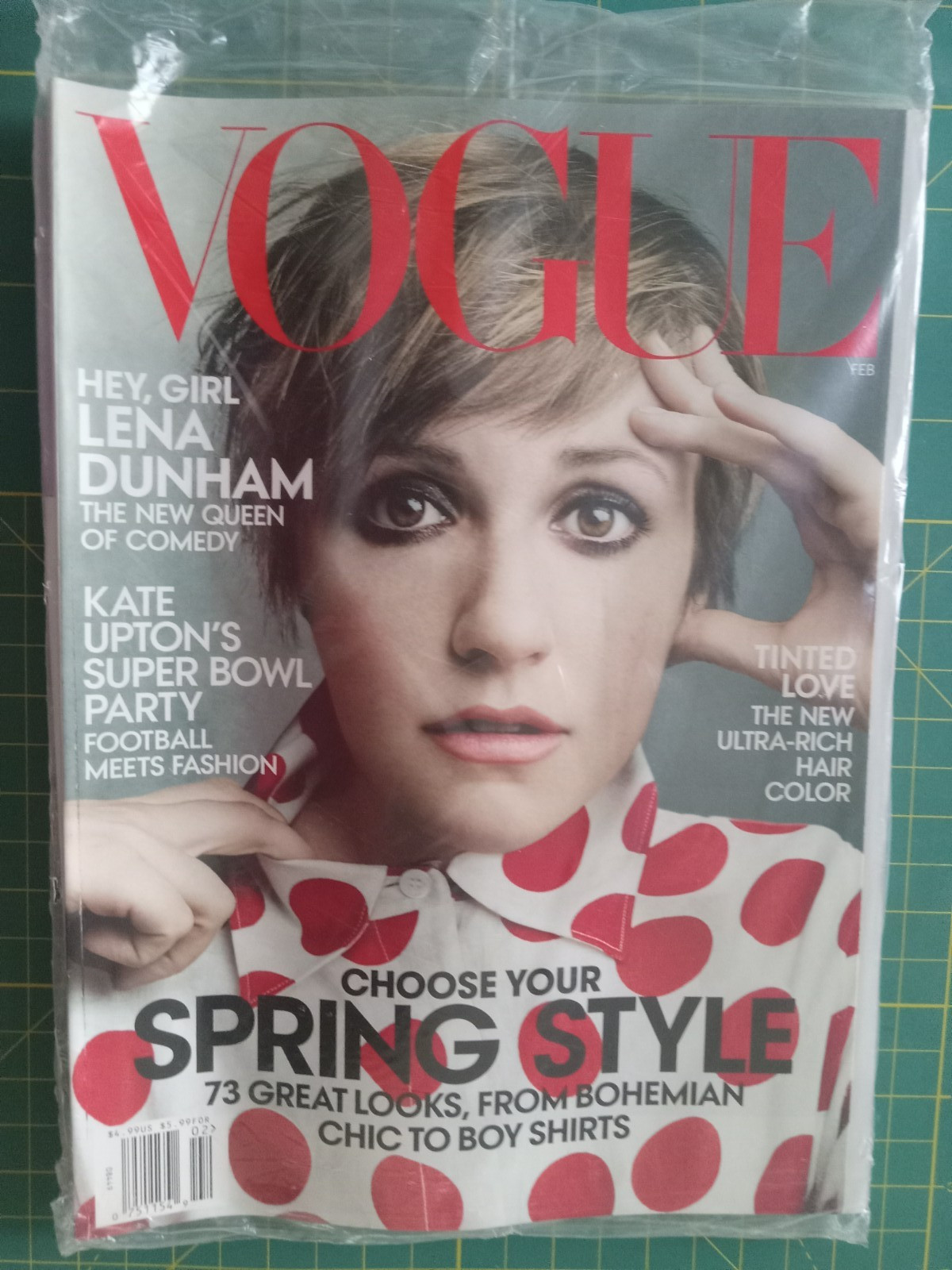Vogue Magazine February 2014 Hey, Girl – Lena Dunham