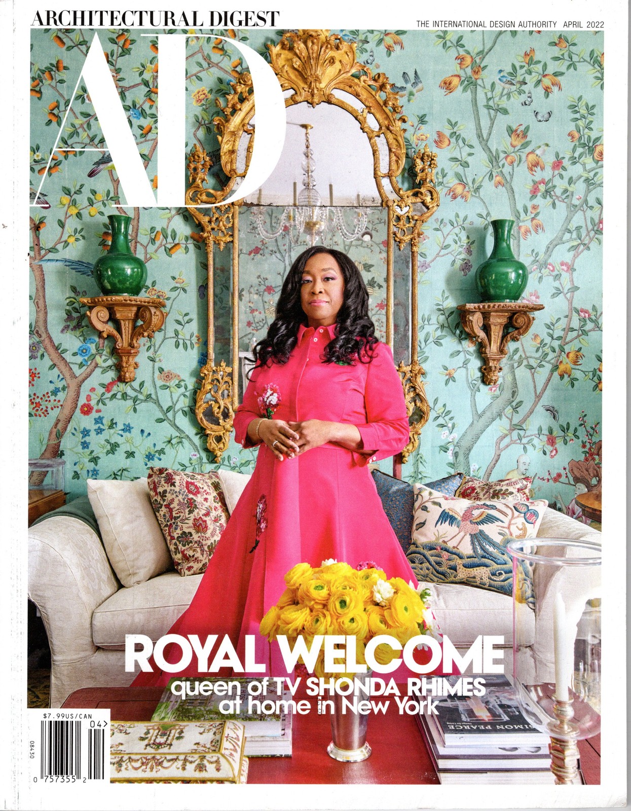 Architectural Digest ~ April 2022 ~ Shonda Rhimes ~ Rietveld ~ Oshinowo ~ Konig