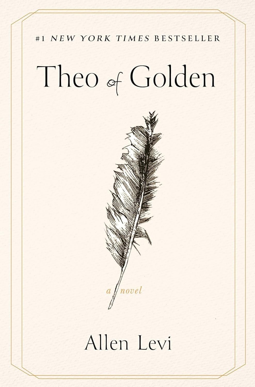 Theo of Golden Allen Levi A Novel Paperback Literary Fiction New Book 2025