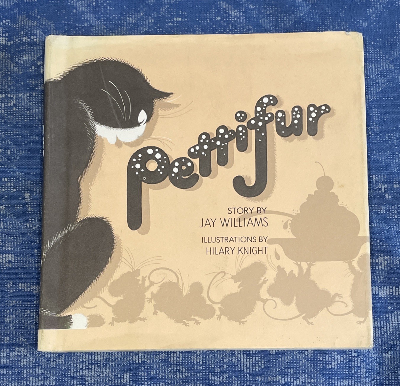 Pettifur Cat Story by Jay Williams Fully Illustrated by Hilary Knight HCDJ First