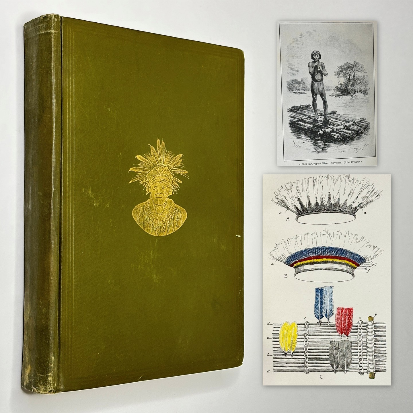 „Report of the Bureau of American Ethnology, 1916-1917“ (Guiana Indian Crafts)