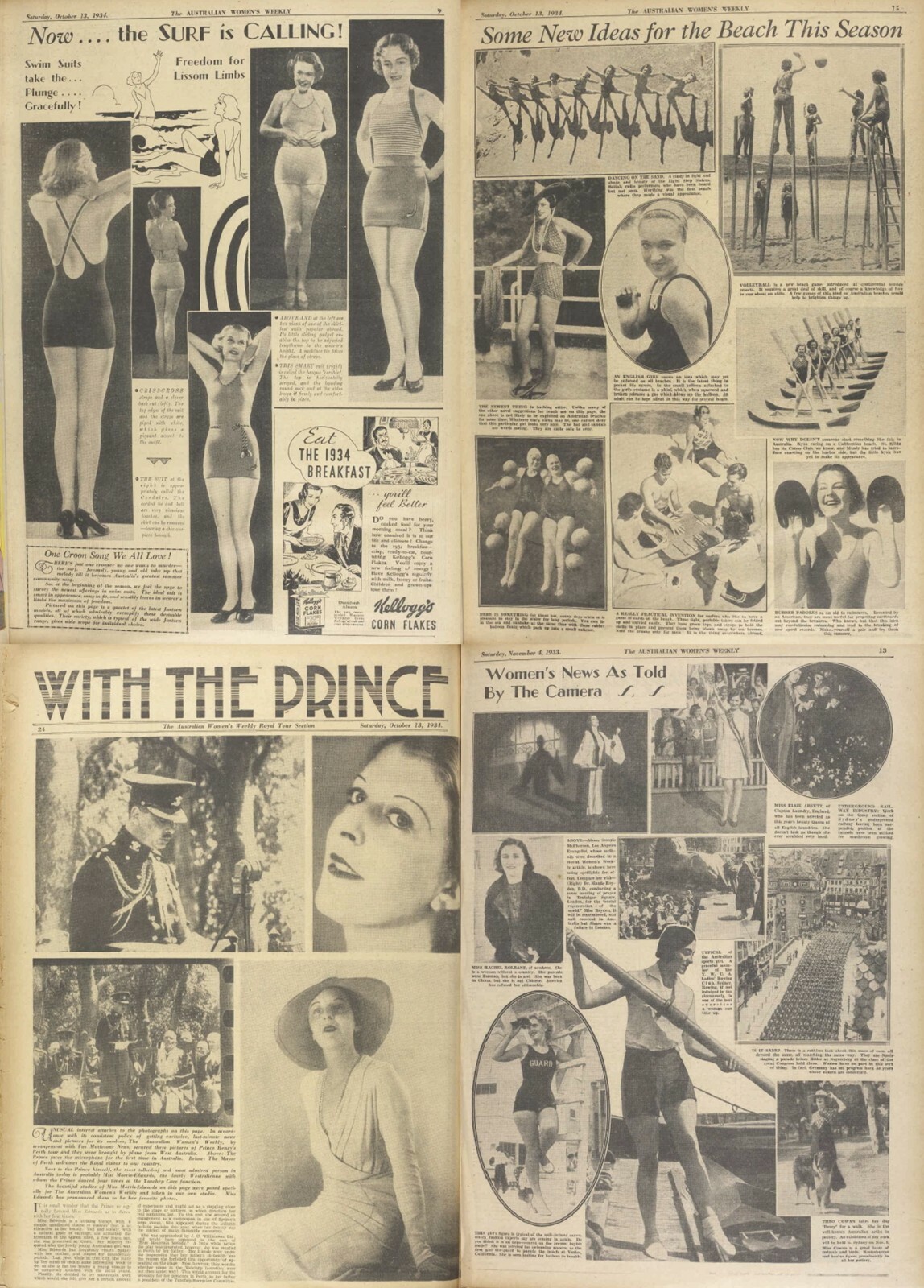 The Australian Women’s Weekly Magazine Vol.1 (1933-1935) – 130 Old Issues DVD