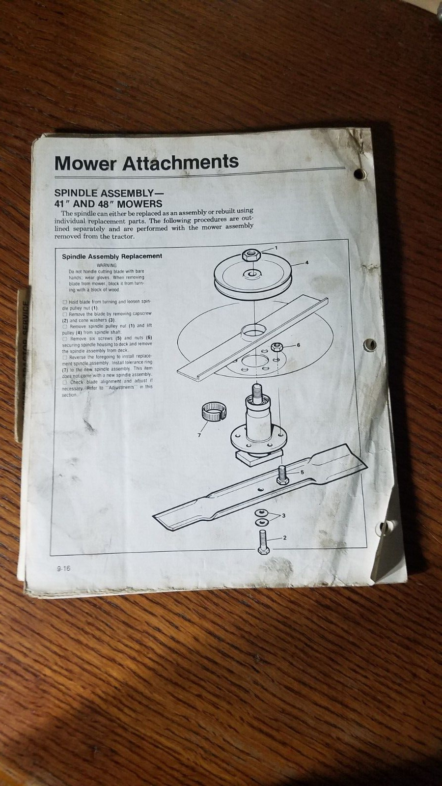 SNAPPER LT SERIES TRACTOR SERVICE MANUAL FOR MODELS FROM THE 1980’S—80 PAGES