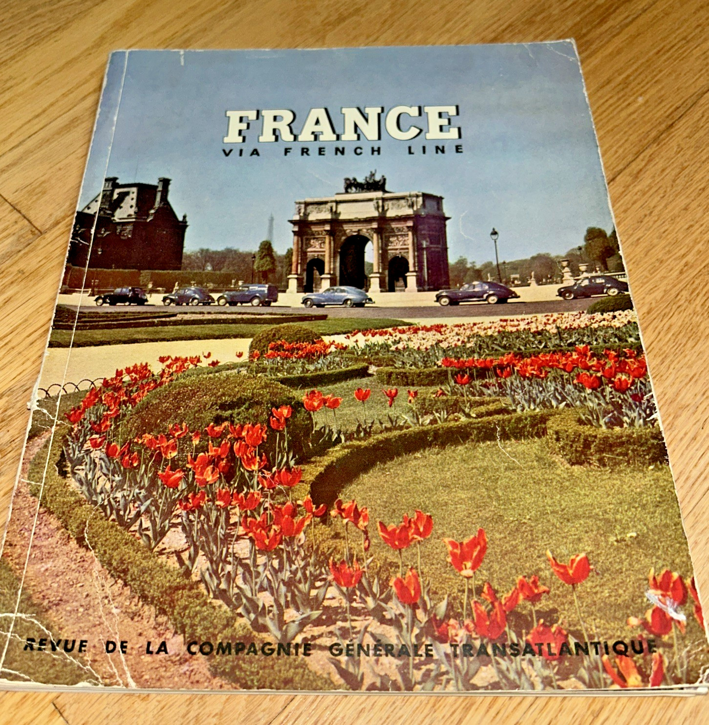 1953 FRANCE VIA FRENCH LINE Info, Ads and Ships GUIDE BOOK 158 pages
