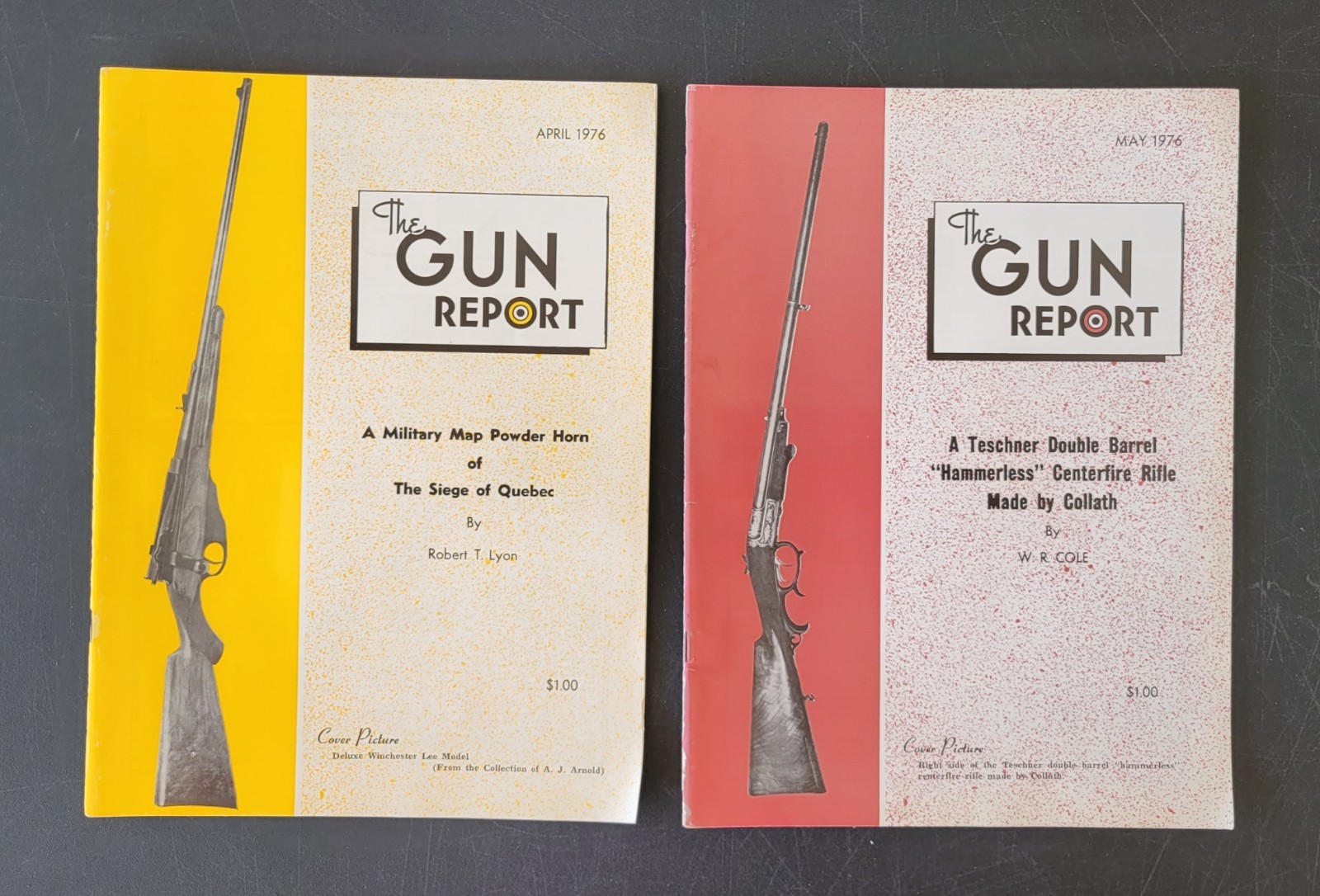 The Gun Report 11 Vintage Issues Feb-Dec 1976 Antique Guns Bayonets Ammo Knives