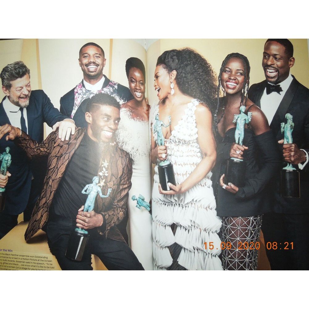 CHADWICK BOSEMAN entertainment weekly COMMEMORATIVE ED. black panther TRIBUTE