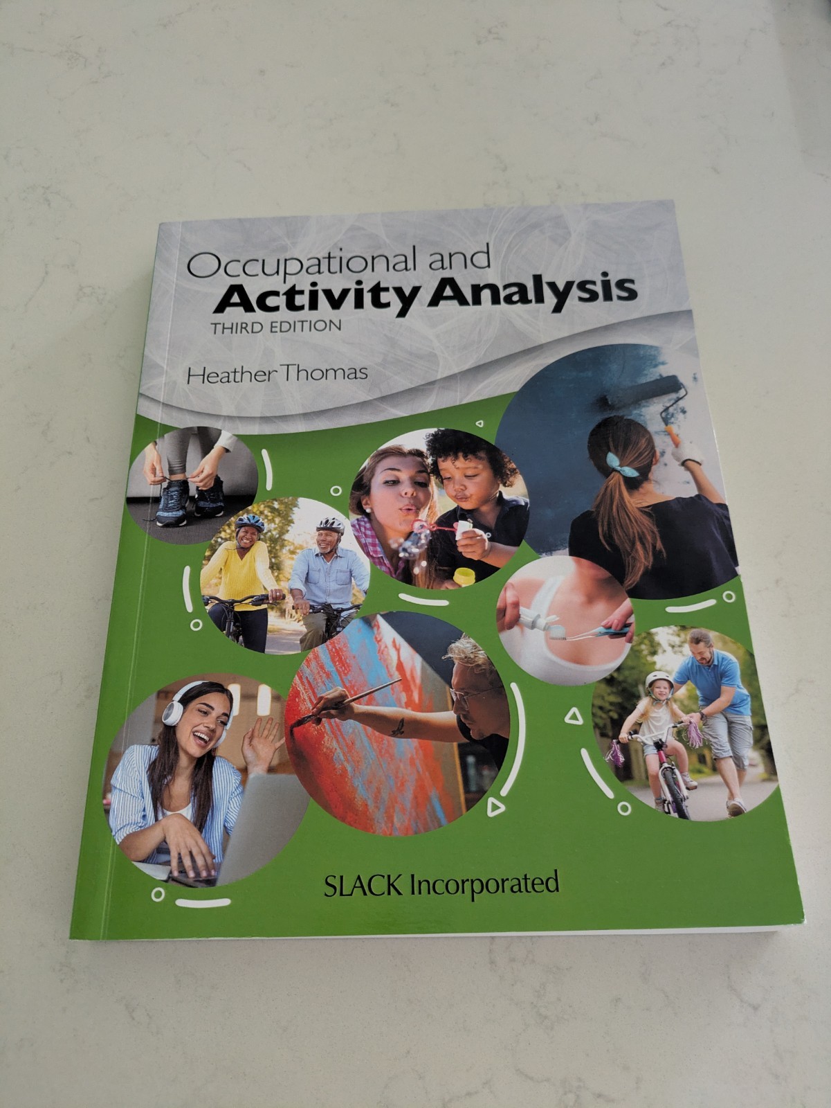 Occupational and Activity Analysis Third Edition Heather Thomas SLACK Paperback