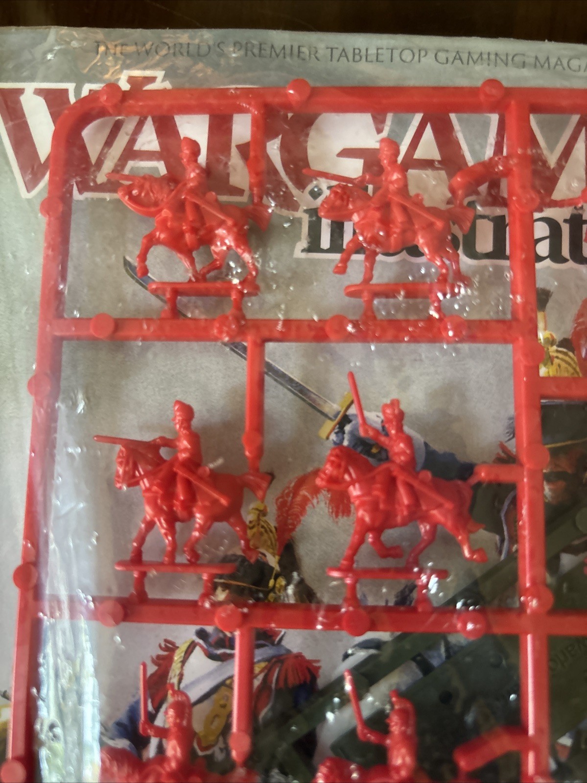 3x: WARGAMES ILLUSTRATED #408:HEAVY CAVALRY soldiers in unopened bag!SHIPS FREE!