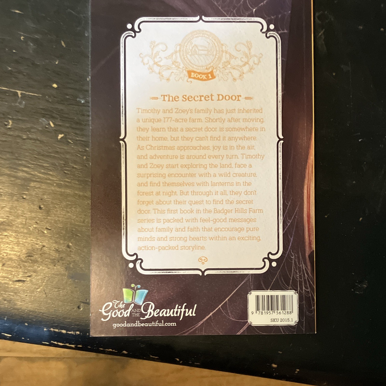 The Good and the Beautiful Badger Hills Farm The Secret Door PB Jenny Phillips