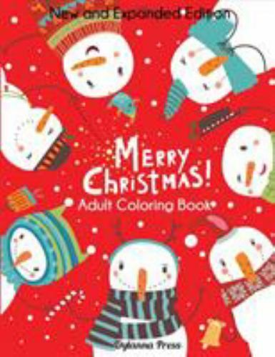 Merry Christmas Adult Coloring Book by Dylanna Press