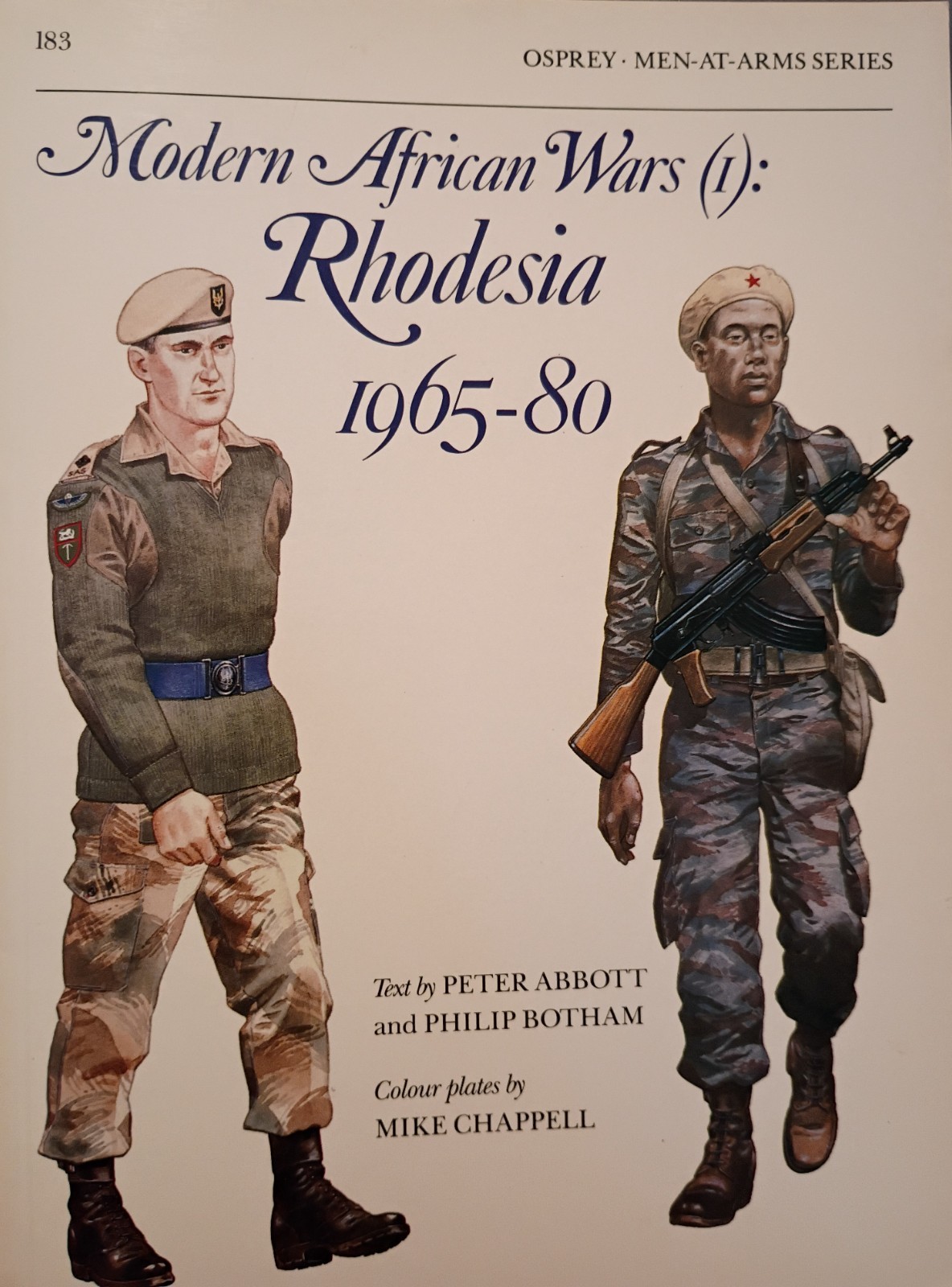 Osprey, Men-At-Arms 183: Modern African War (1)-Rhodesia 1965-80 by Peter Abbott