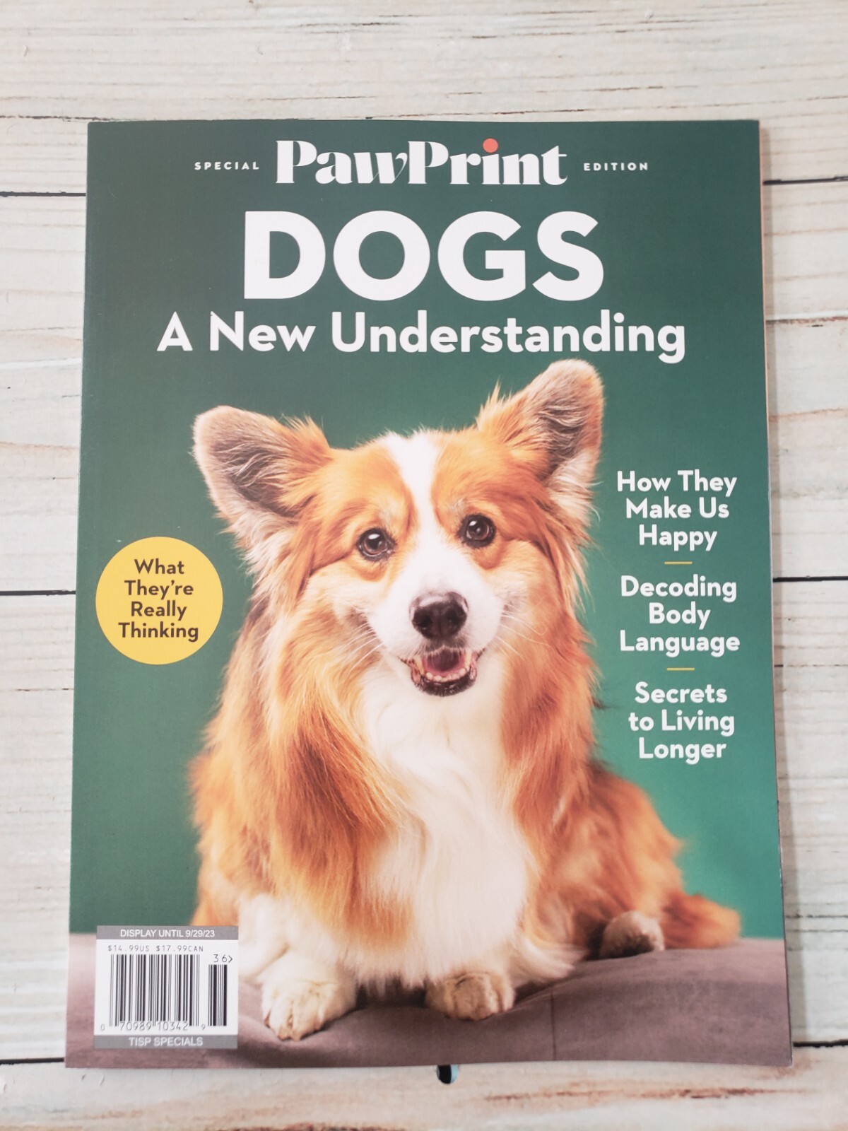 Special Edition Paw Print Dogs September 2023 Magazine a New Understanding Happy