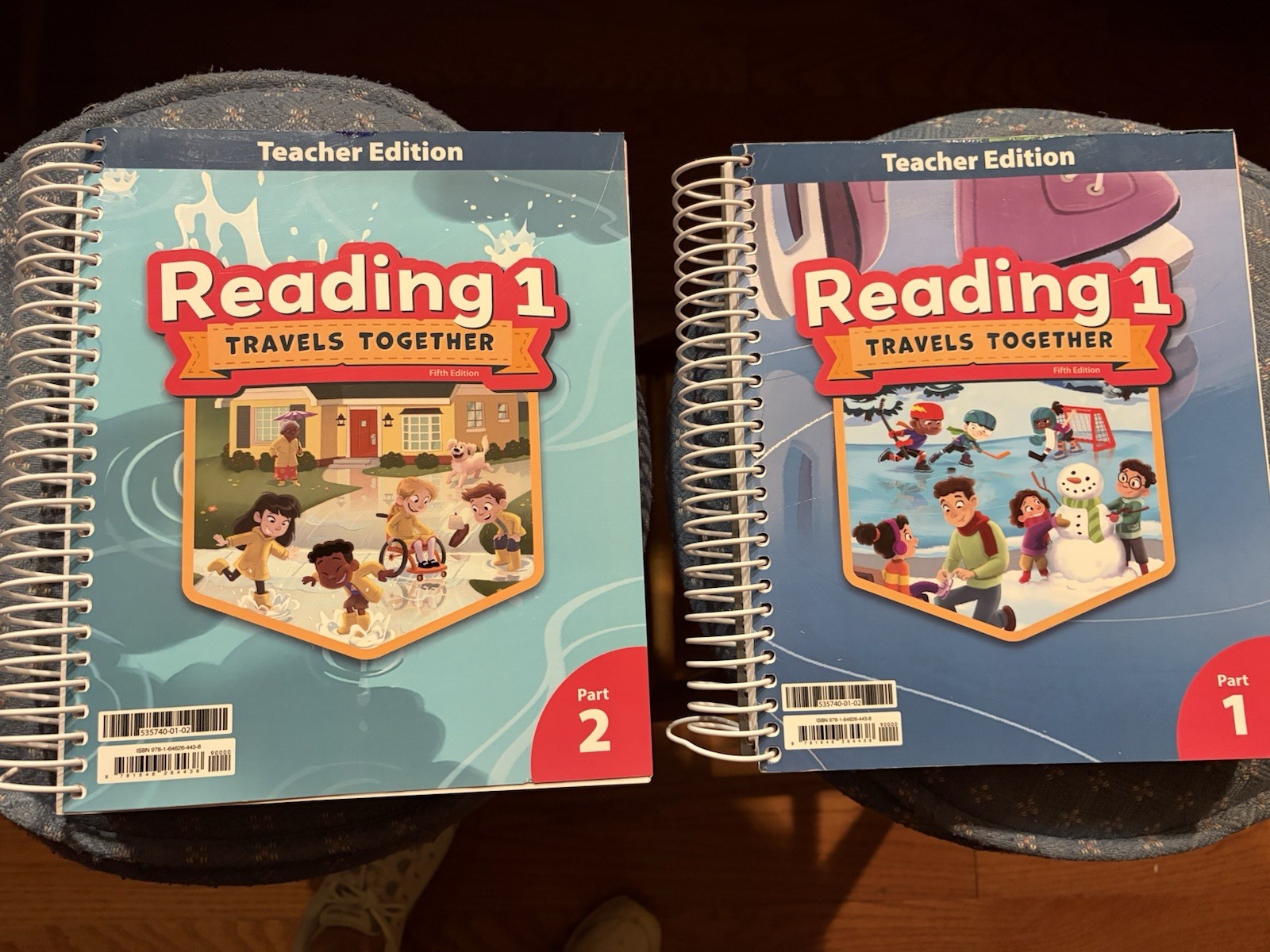 BJU Press – Reading 1 Set -Student Books (6 books) + Teachers Edition 1 & 2