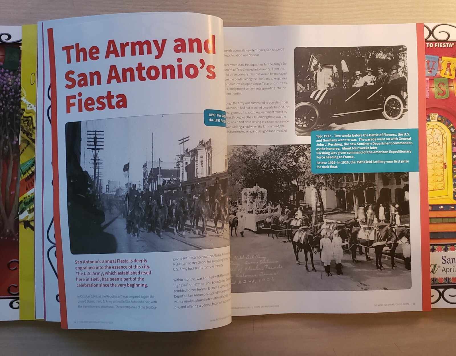 San Antonio Fiesta „The Official Guide To Fiesta Magazine 2023“ – 130 PAGES