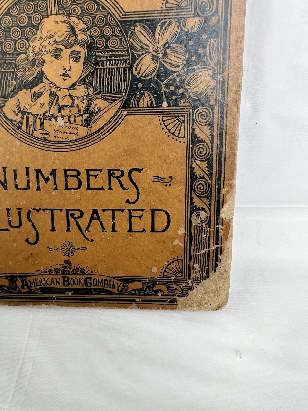 Antique 1886 School Book Appleton’s Standard Arithmetics by Andrew J. Rickoff HC