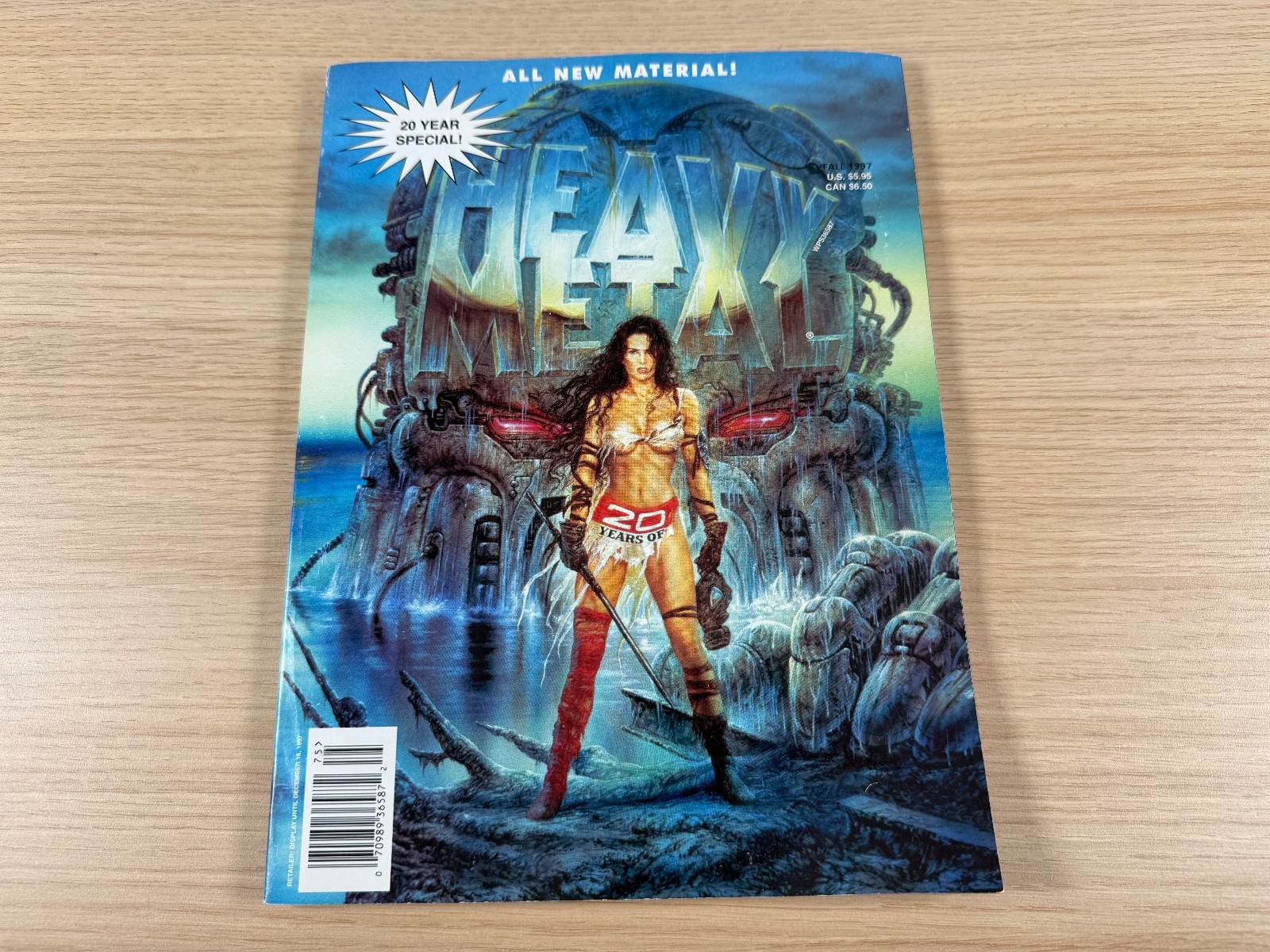 Heavy Metal Magazine Fall 1997 Special 20 Year Special Comic