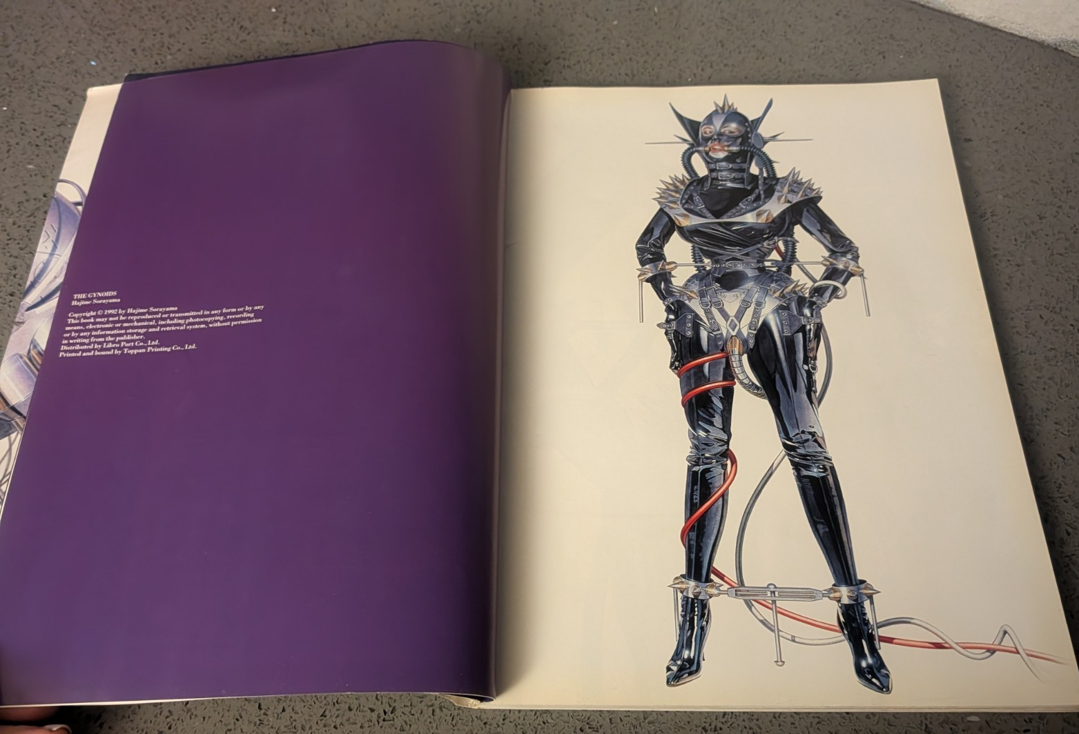 The Gynoids by Hajime Sorayama Softcover w/ Dust Jacket 1992 PAPERBACK