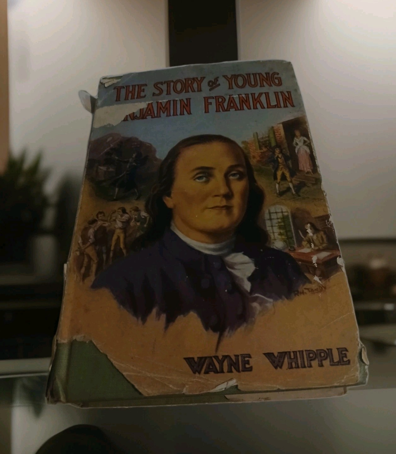 The Story of Young Benjamin Franklin by Wayne Whipple Goldsmith Publication 1934