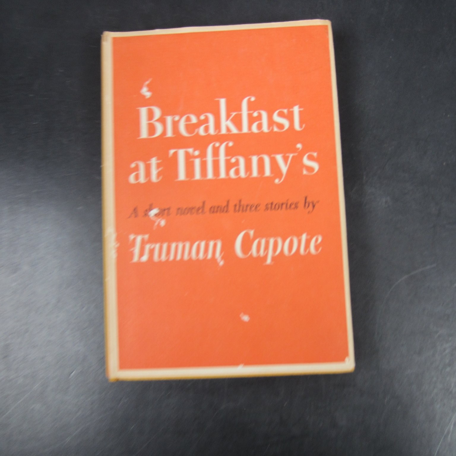 Breakfast at Tiffany’s Truman Capote 1958 First Edition 5th Print Random House