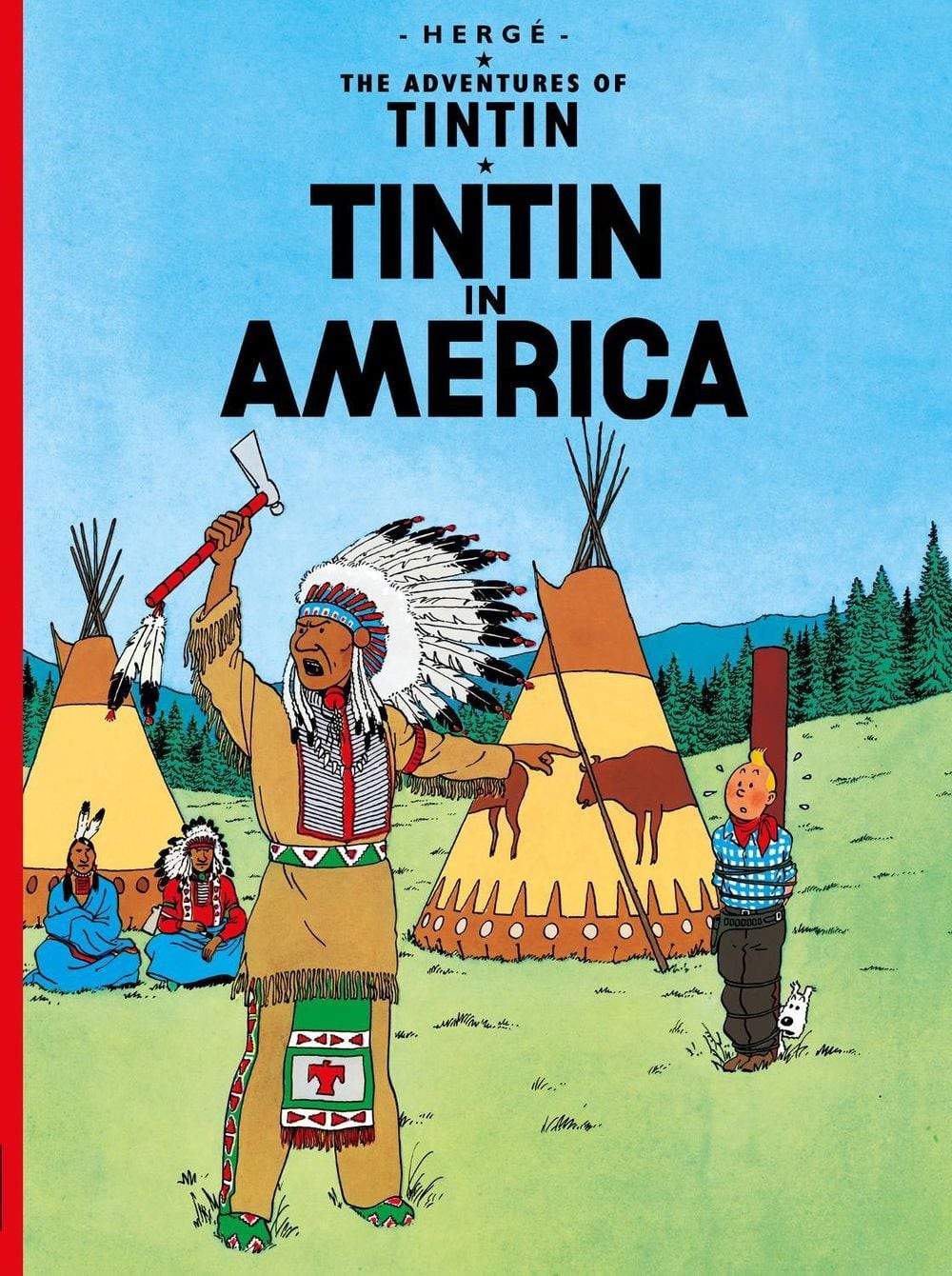 Tintin in America by Herg? (English) Paperback Book