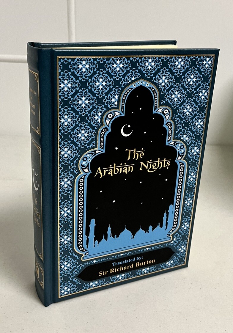 The Arabian Nights By Sir Richard Burton Leather Edition Brand New