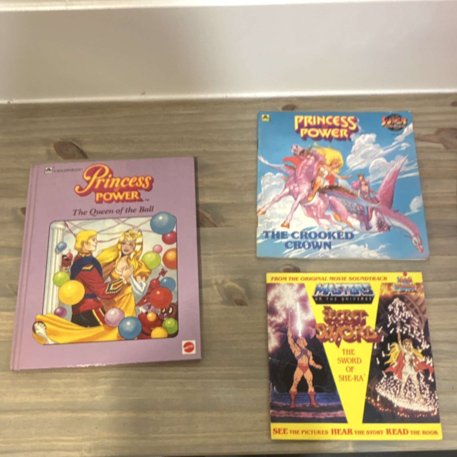 Princess Power & Masters of the Universe Vintage Children’s Books Lot, Golden B…
