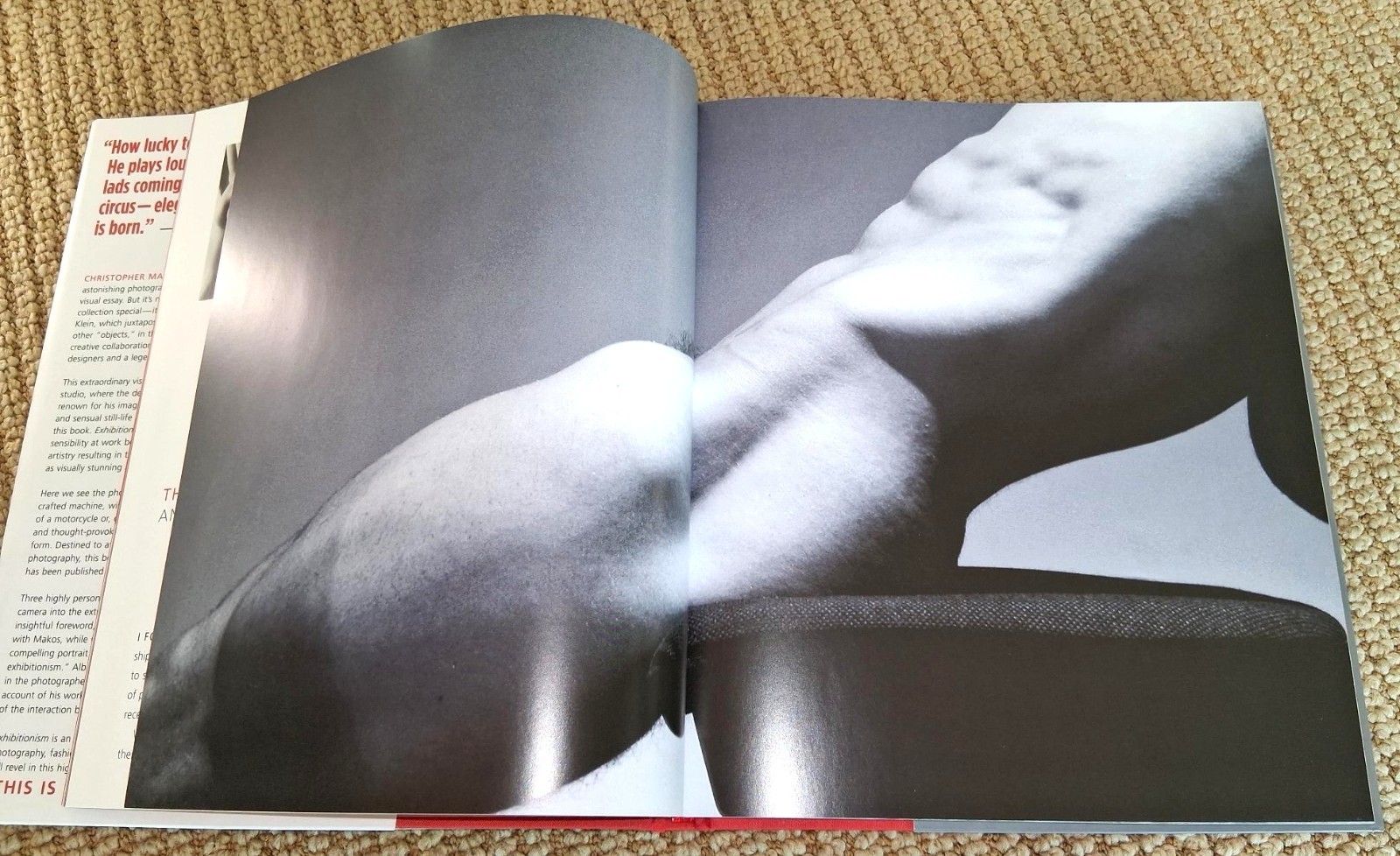 CHRISTOPHER MAKOS: Exhibitionism Book Calvin Klein Male Nudes Gay Interest *NEW*