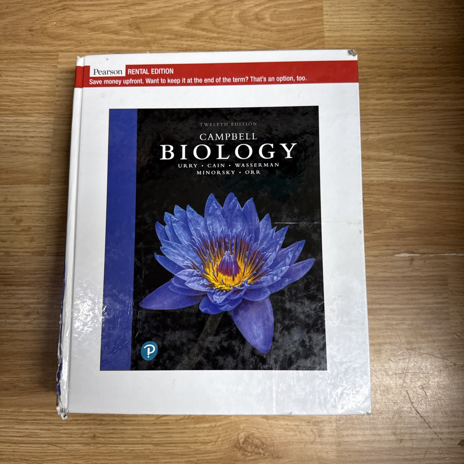 Campbell Biology Twelfth 12th Edition Pearson Hardcover Rental Edition