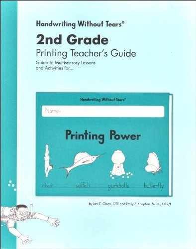 Handwriting Without Tears 2nd – Unknown Binding, by Jan Z. Olsen – Very Good o