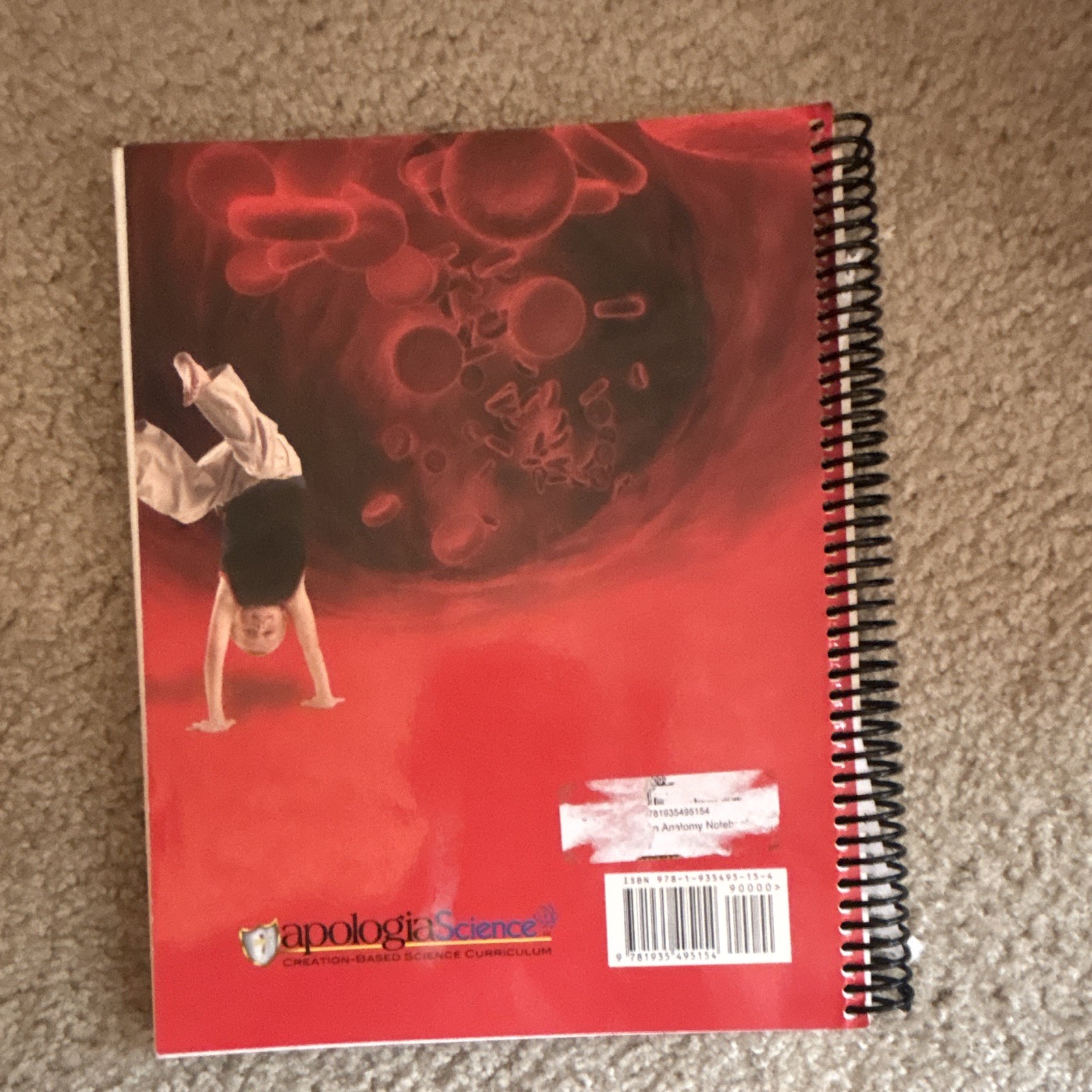 Apologia Science Exploring Creation Anatomy & Physiology Journal Spiral