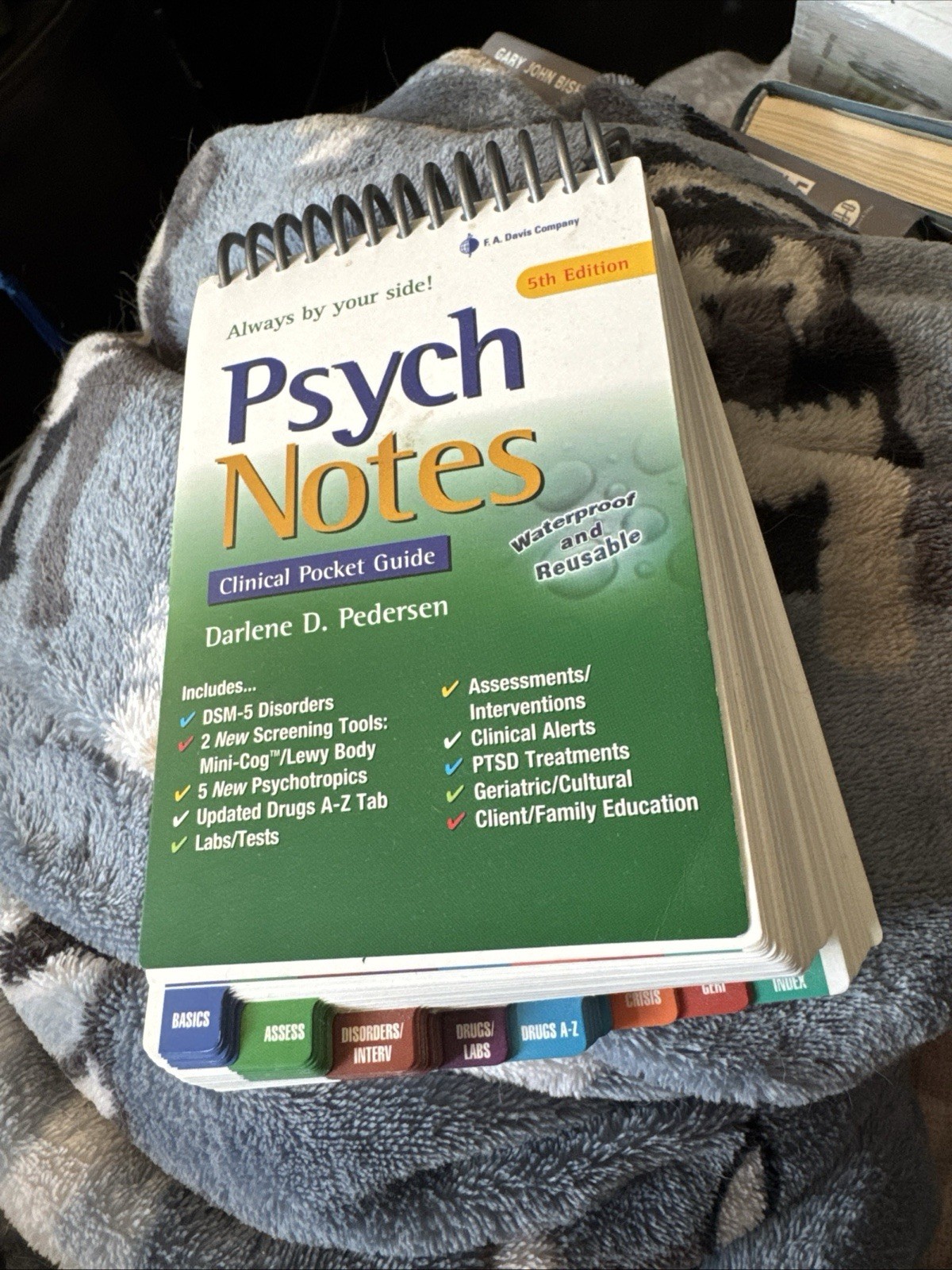 PsychNotes : Clinical Pocket Guide by Darlene D. Pedersen (2017, Spiral) 5th Ed.