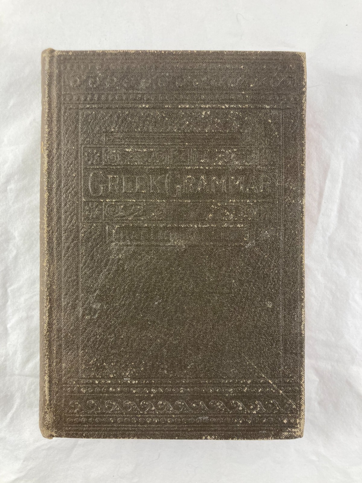 Antique A Greek Grammar for Schools and Colleges by James Hadley – 1887 VG