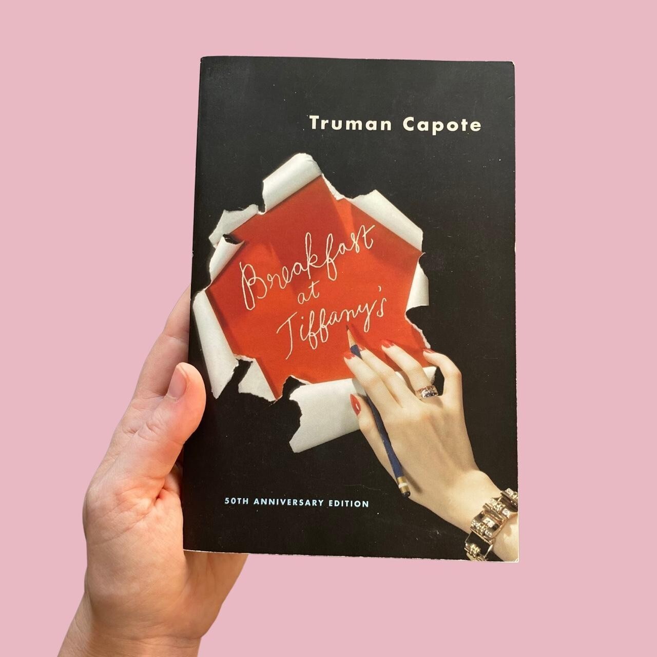 Breakfast at Tiffany’s by Truman Capote 50th Anniversary Paperback Edition Book