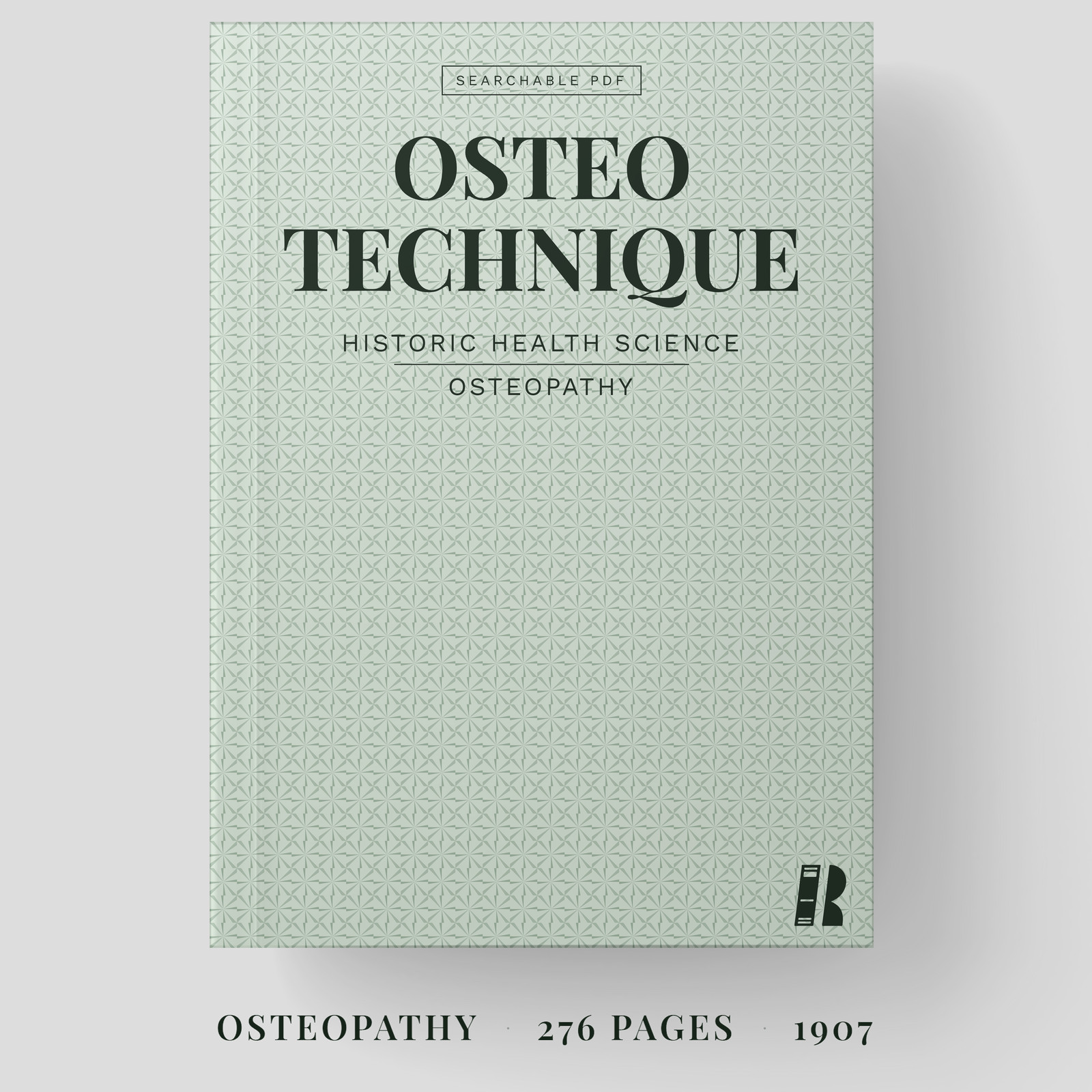 Osteopathic Diagnosis and Technique USB DVD PDF