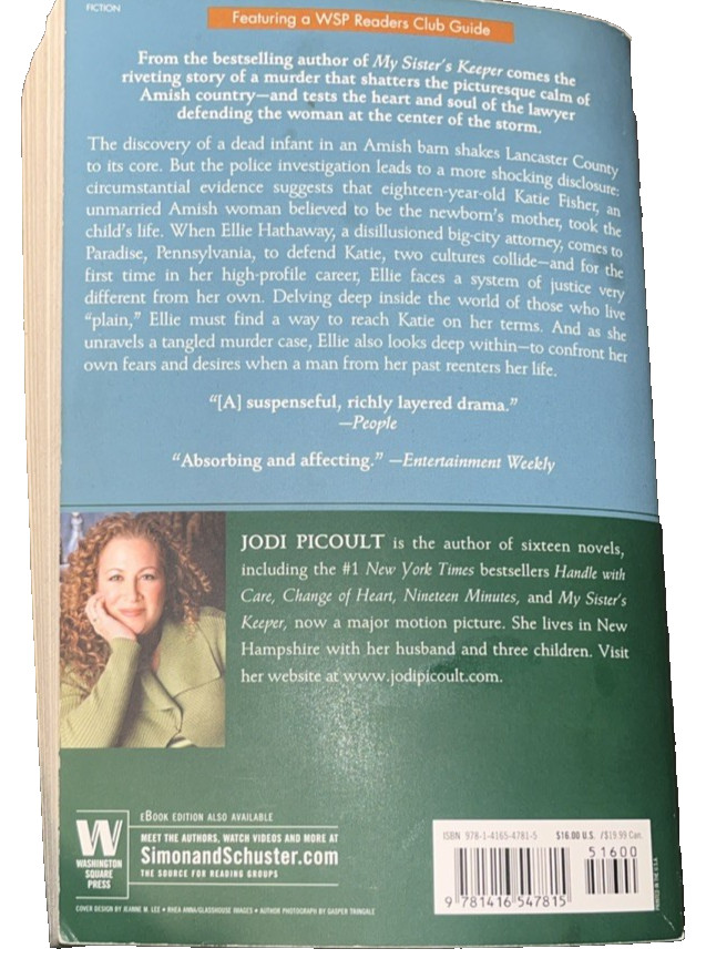 Plain Truth – Paperback By Picoult, Jodi – VERY GOOD