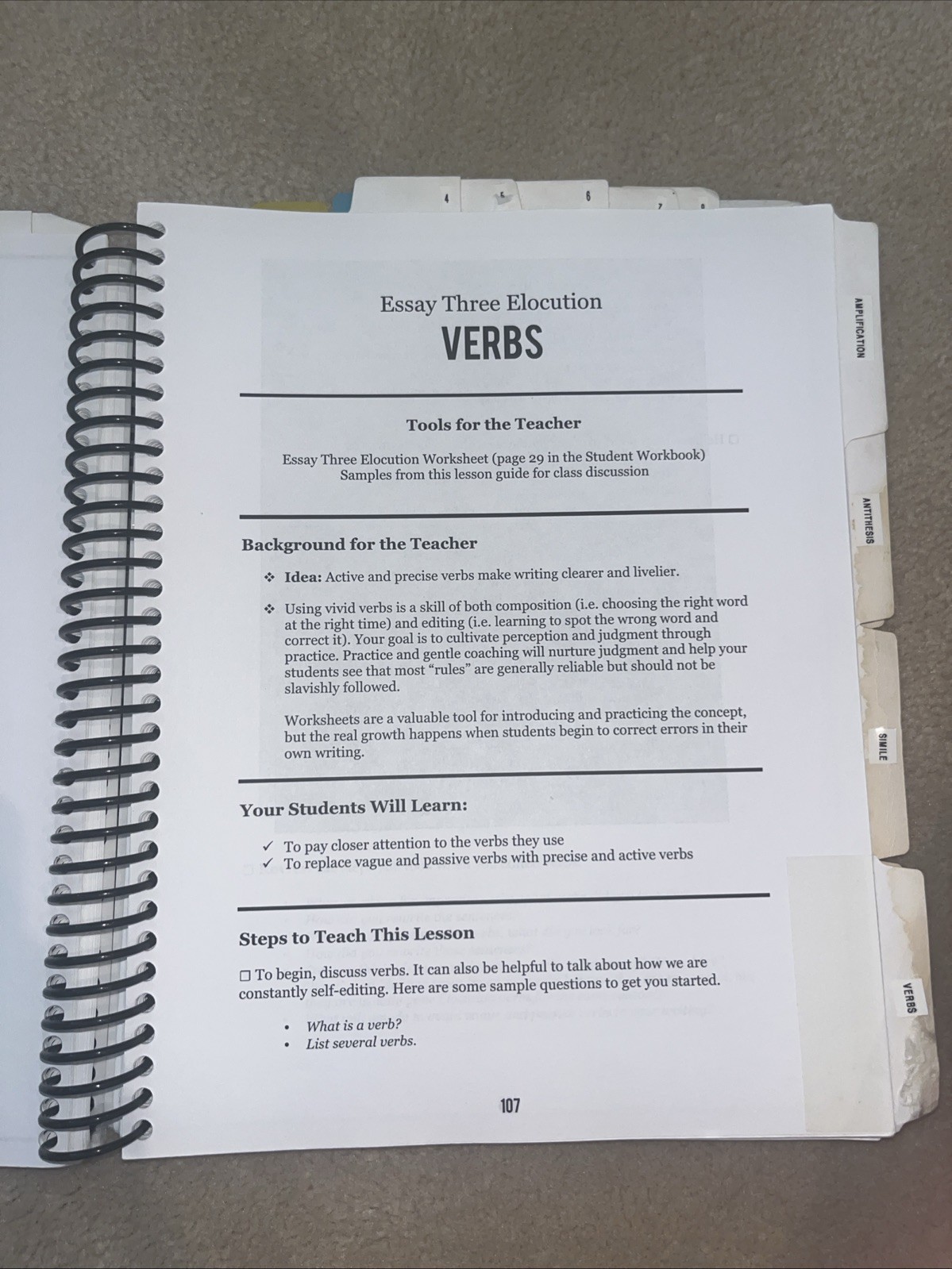 The Lost Tools of Writing Level One Teacher’s Guide : Rediscover the Craft of…