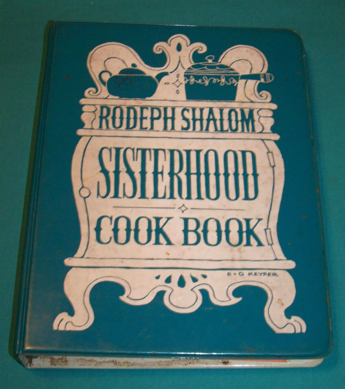 Rodeph Shalom Congregation Philadelphia Pennsylvania Sisterhood Cook Book 1969