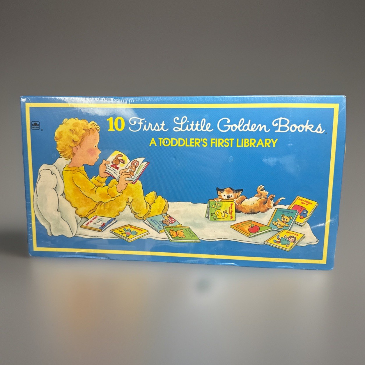 10 First Little Golden Books A Toddlers First Library 1981 80’s
