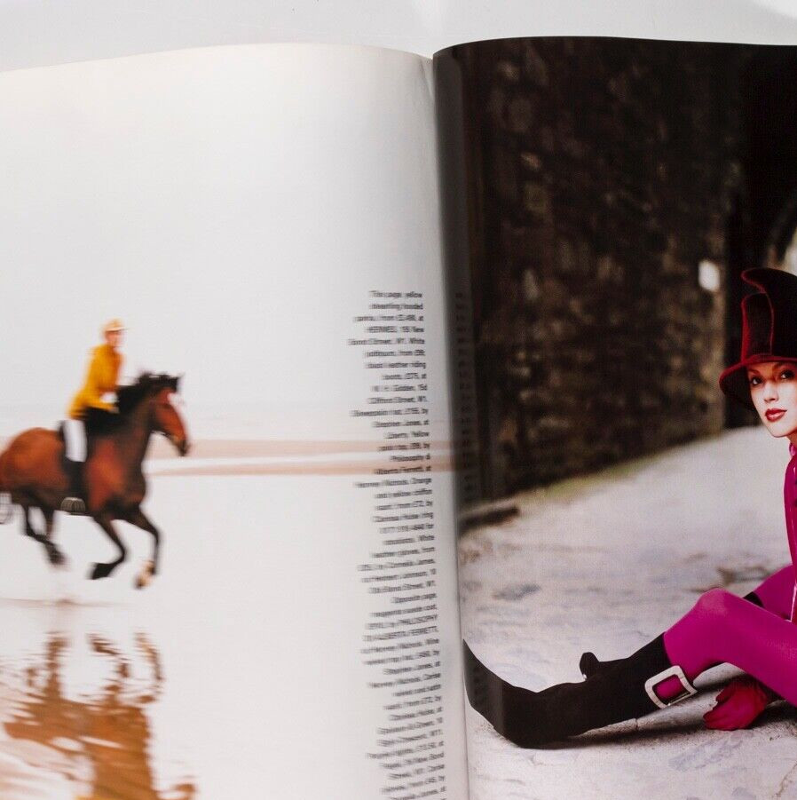Tara Palmer-Tomkinson Nabila Khashoggi Galliano India Hicks TATLER NOVEMBER 1996