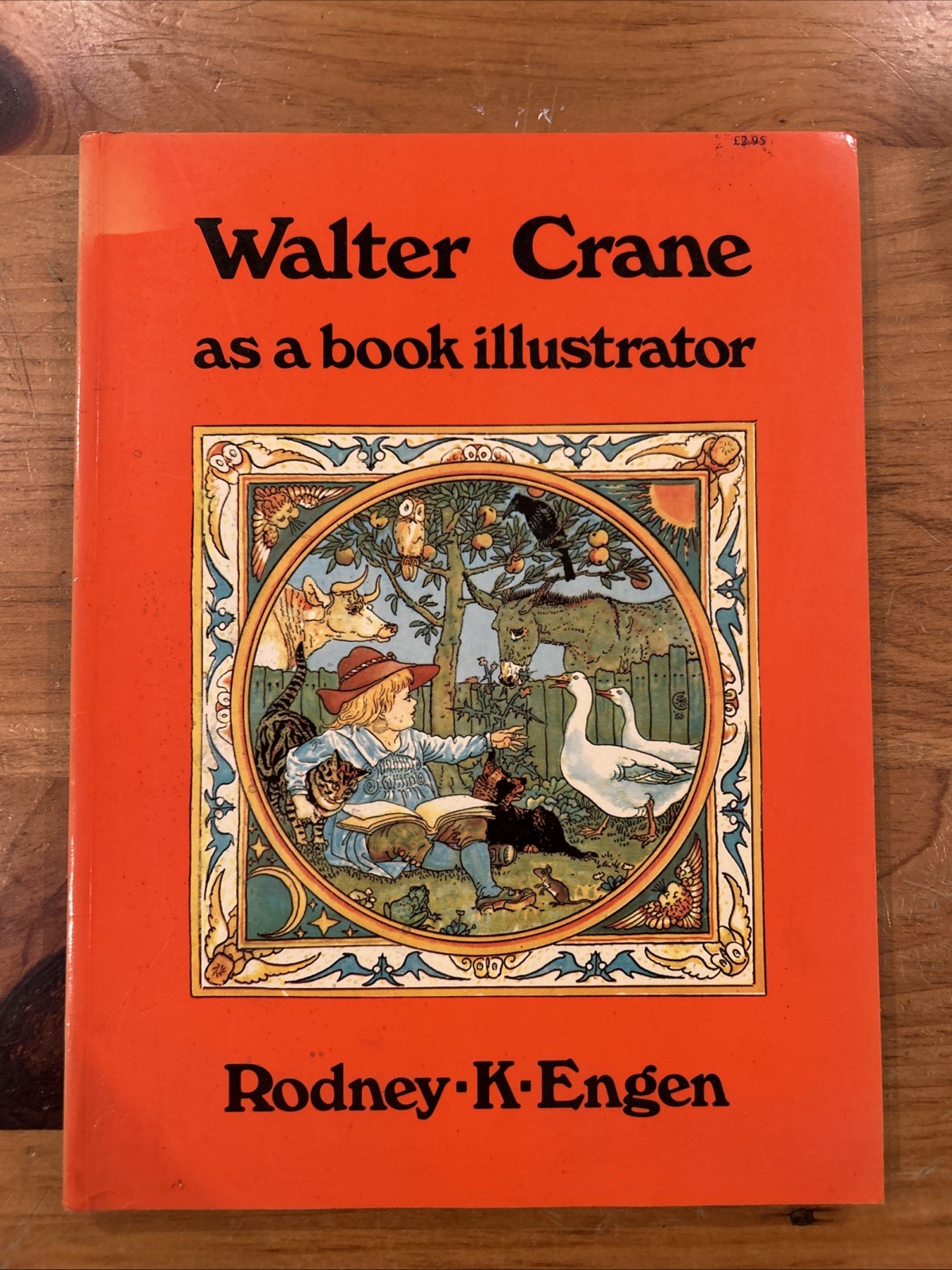 Walter Crane as a Book Illustrator by Rodney K. Engen – Trade Paperback 1975