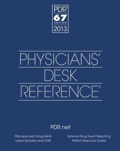 Physicians‘ Desk Reference 2013 – Hardcover By PDR Staff – GOOD