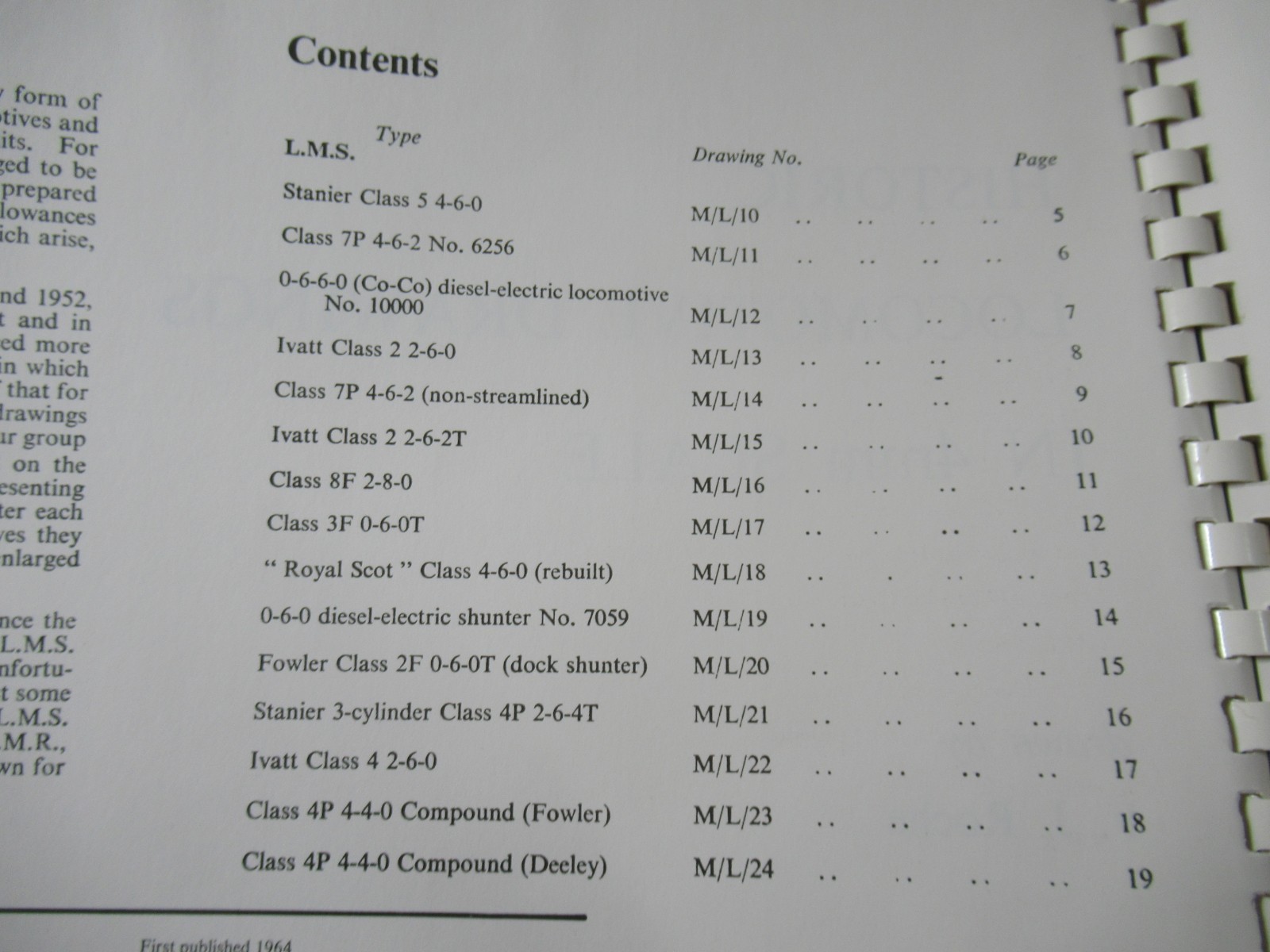 Historic Locomotive Drawings in 4mm Scale – F J Roche 1982 Ian Allan Railway