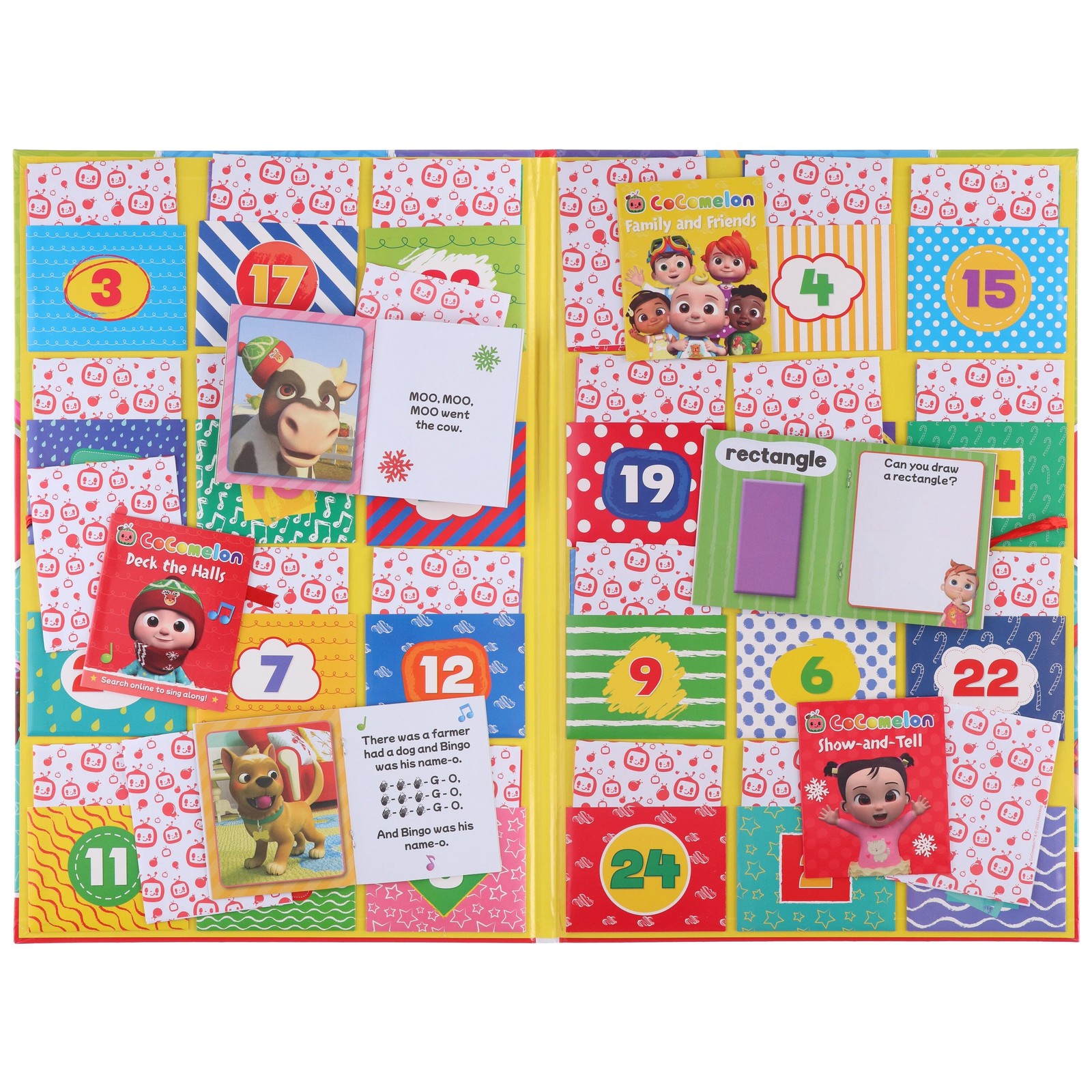 CoComelon Advent Calendar: 24 Book Countdown to Christmas by Igloo-Ages 2-5-PB