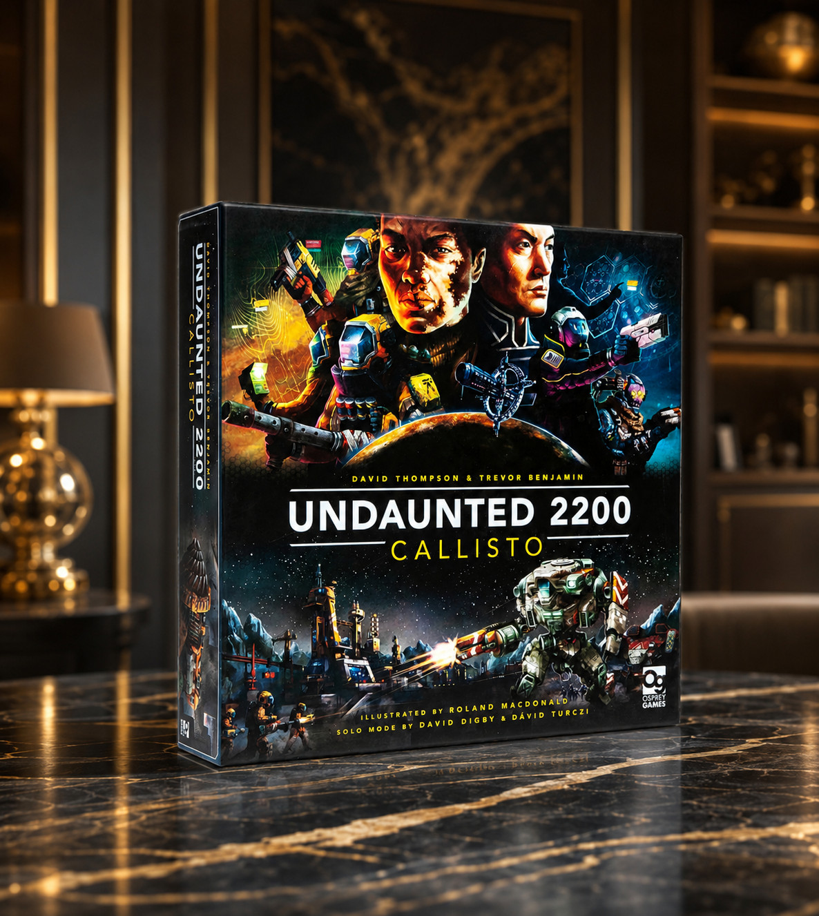 Undaunted 2200: Callisto Board Game (FREE US SHIPPING, NEW IN SHRINK WRAP)