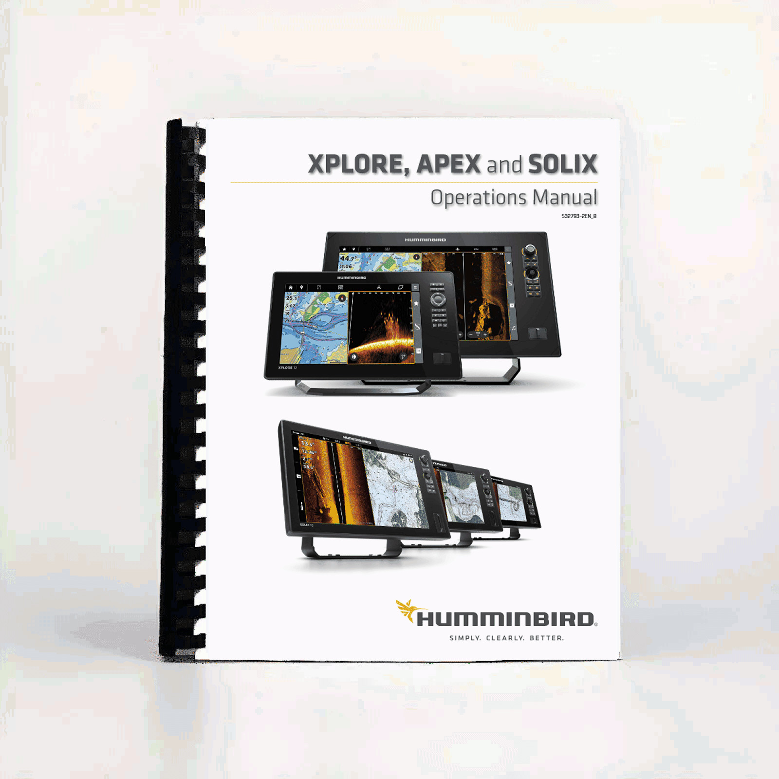 Operation Manual for Humminbird Xplore, Apex and Solix