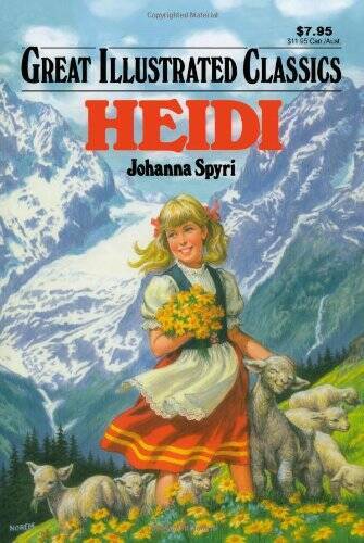 Heidi (Great Illustrated Classics) – Paperback By Johanna Spyri – VERY GOOD