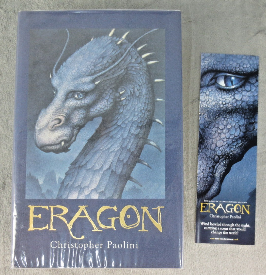 NEW Signed ERAGON Christopher Paolini 2004 1ST/1ST UK Ed HC w/ DJ Inheritance
