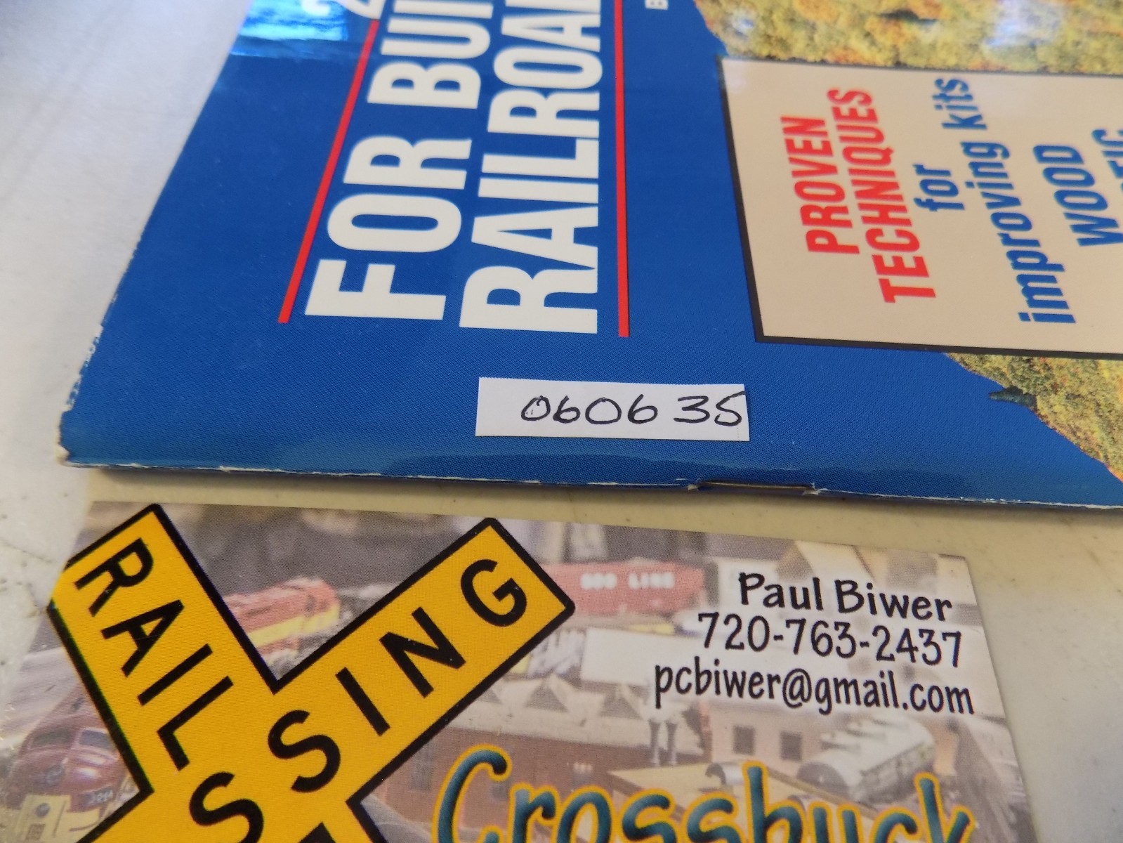Model Railroader 222 Tips for Building Model RR Structures 1992 64 pgs (060635)